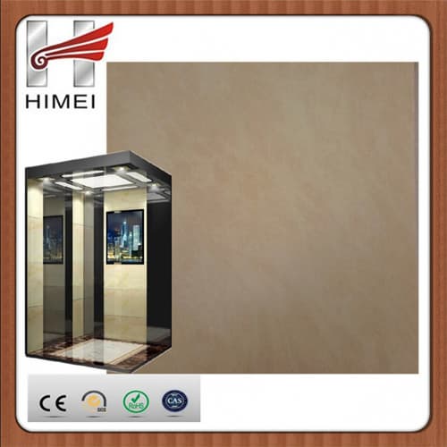 Top quality pvc metal laminated plates for lift
